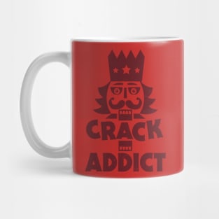 Crack Addict // Funny Christmas Nutcracker Mug